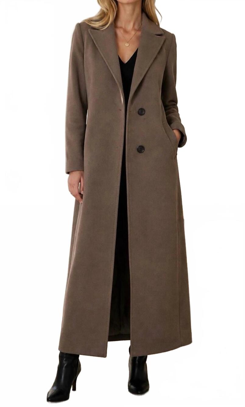 NEW CINZIA ROCCA icons coat in tan